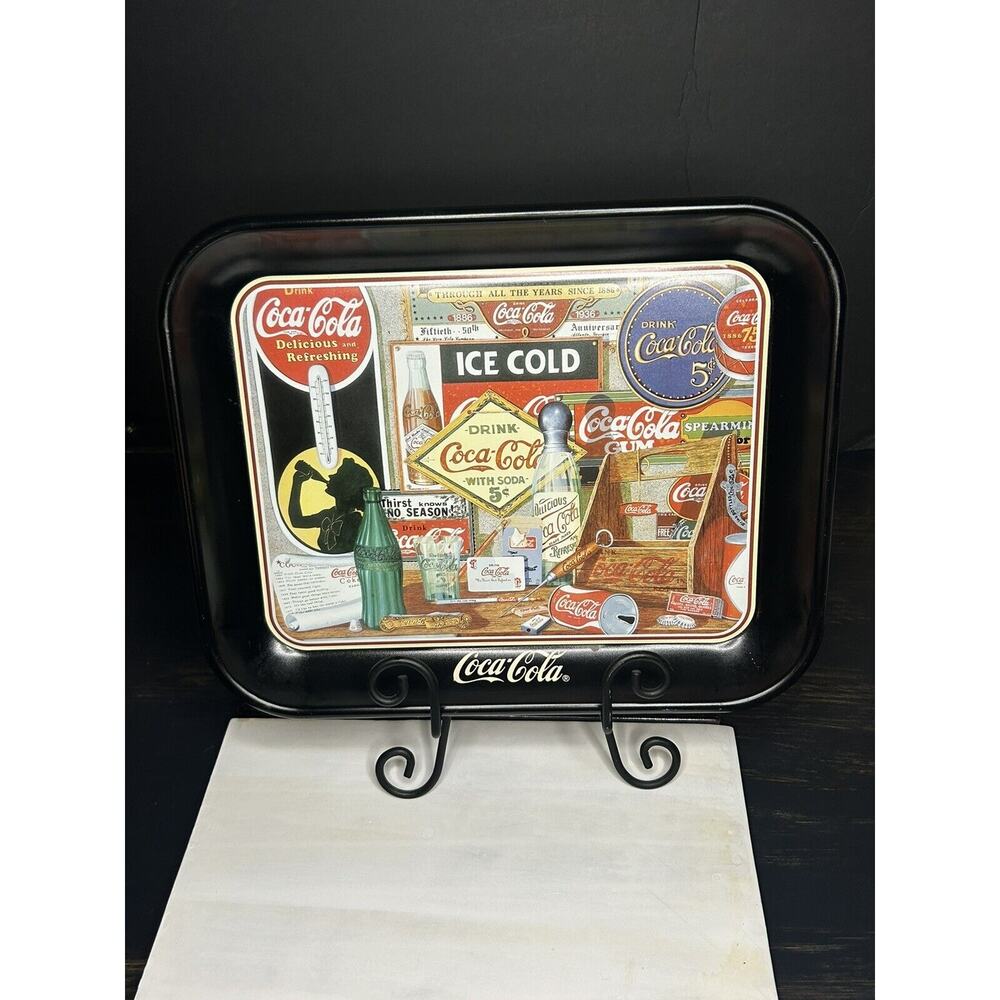Coca-Cola Tray 1985 Limited Edition “Through the Years” Artist Sandra E Porter